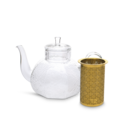 Hammered Glass Teapot image number 1