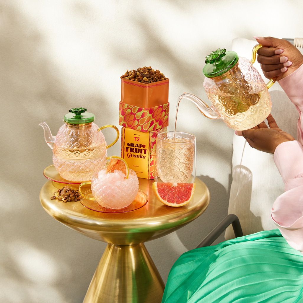 Calypso Crush Glass Double Walled Tumbler image number 4