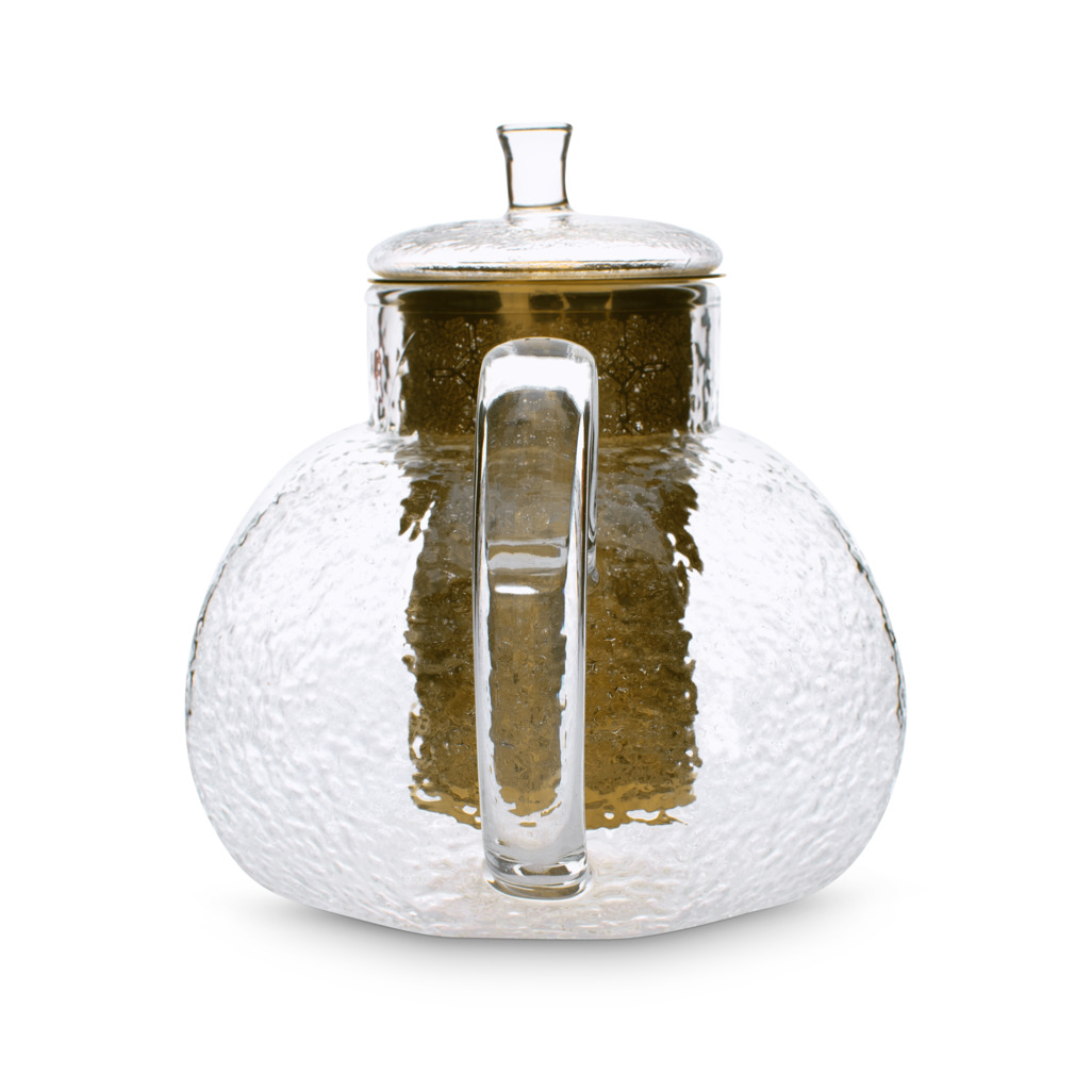 Hammered Glass Teapot image number 2