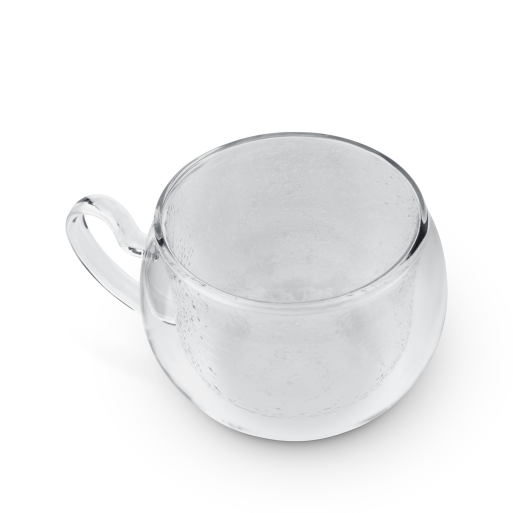 Hammered Glass Double Wall Mug image number 2