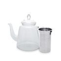 Classier Glassier Tall Glass Teapot image number 1