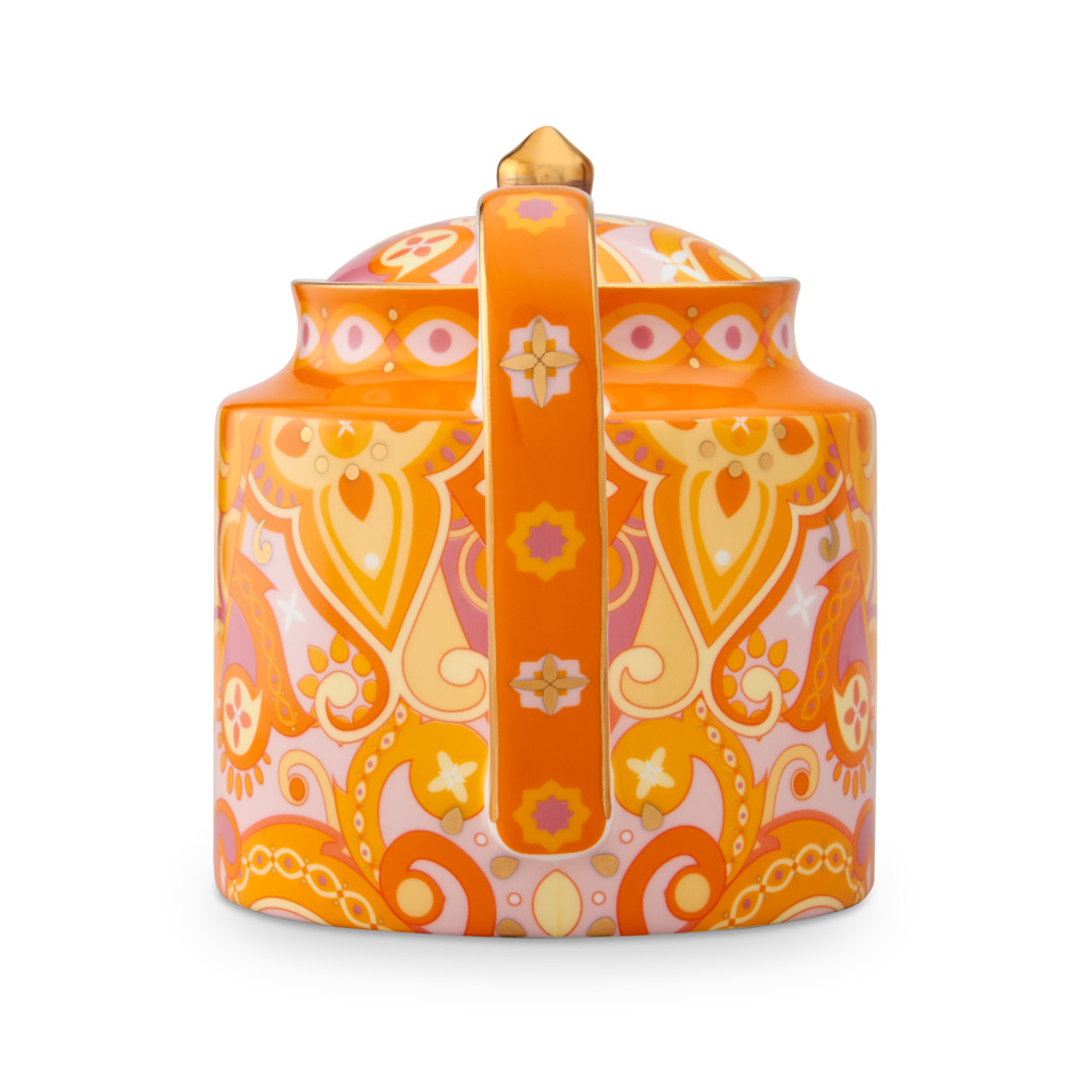 Lollapalooza Teapot Tangerine image number 2