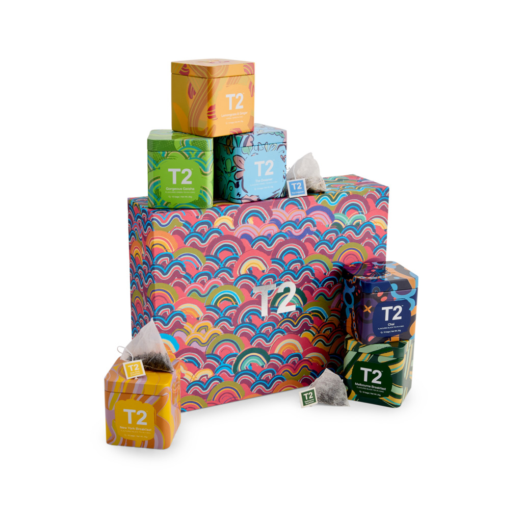 T2 A Year in Tea ギフト 120ティーパック　オーストラリア T2 A Year in Tea ギフト 120ティーパック オーストラリア