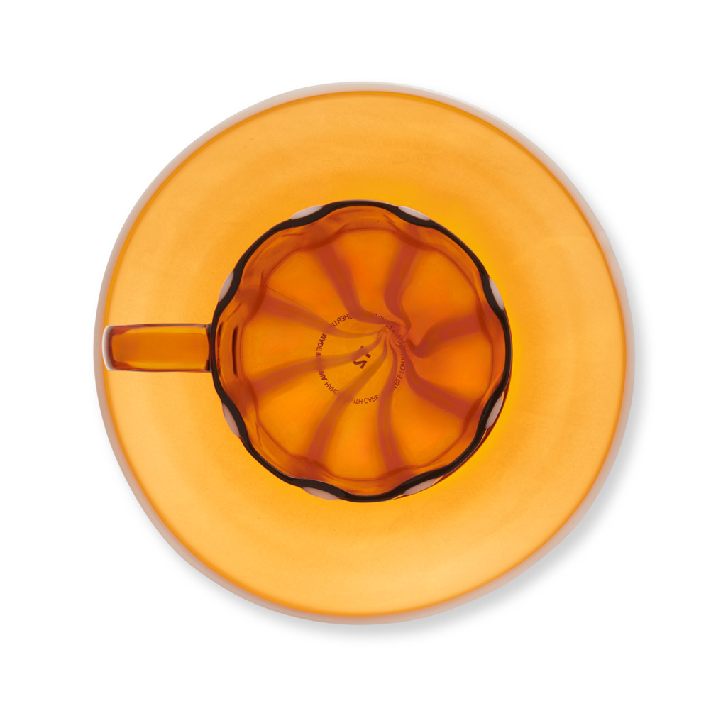 Mimi Cup & Saucer Amber image number 3