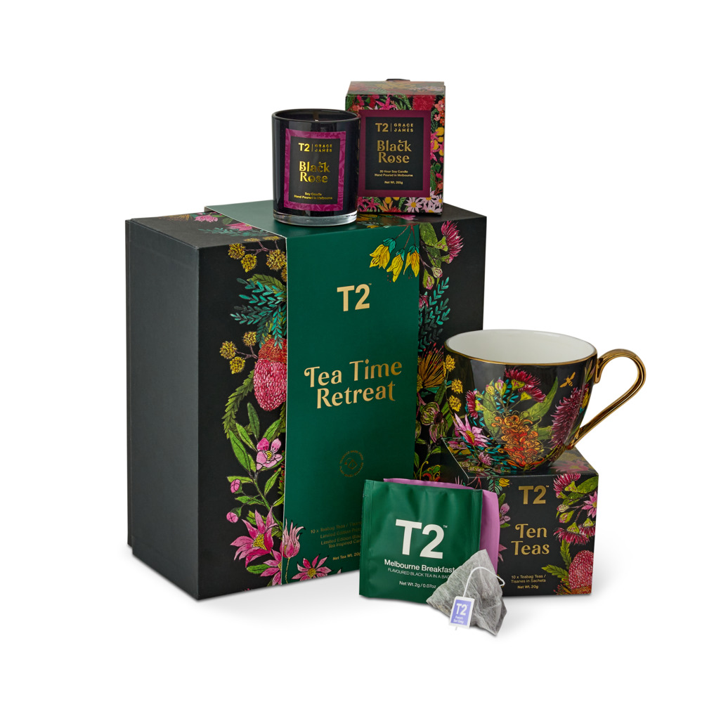Tea Time Retreat Tea Bag Gift Pack Tea and Teaware Gift Packs T2 NZ