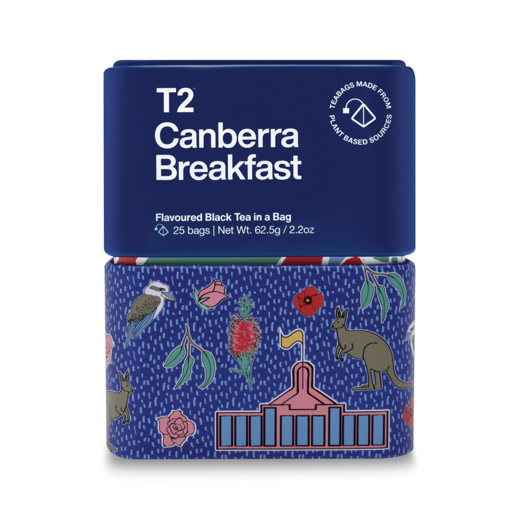Canberra Breakfast Tea Bag Icon Tin 25 pack image number 2