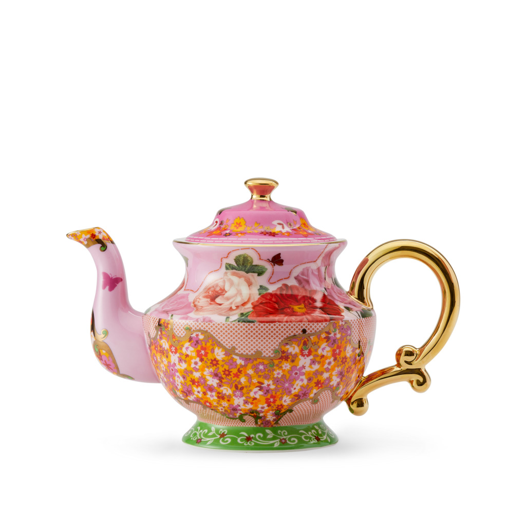 Midsummer Magic Teapot Tall Pink Teapots T2 Australia