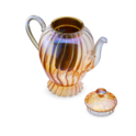 Valentina Glass Teapot Peach image number 5