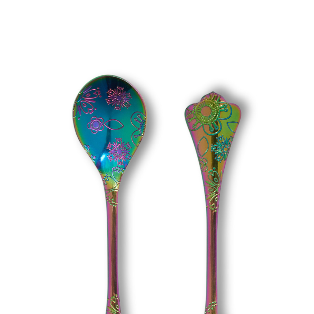 Vintage Vibes Rainbow Teaspoon image number 1