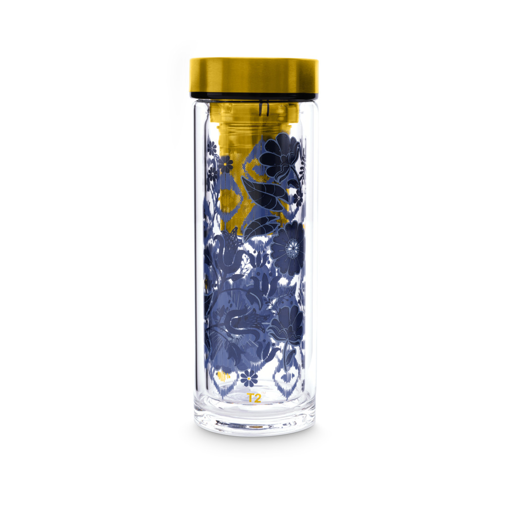 T2 Boxed Double Walled Glass Flask Marigold Soul image number 0