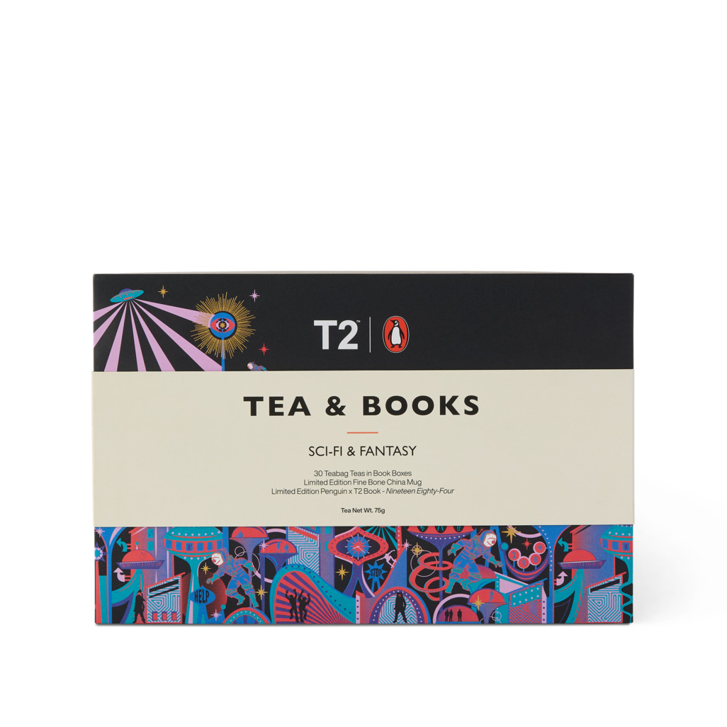 T2 x Penguin Books - Tea & Books: Sci-Fi & Fantasy Tea Bag Gift Pack image number 1