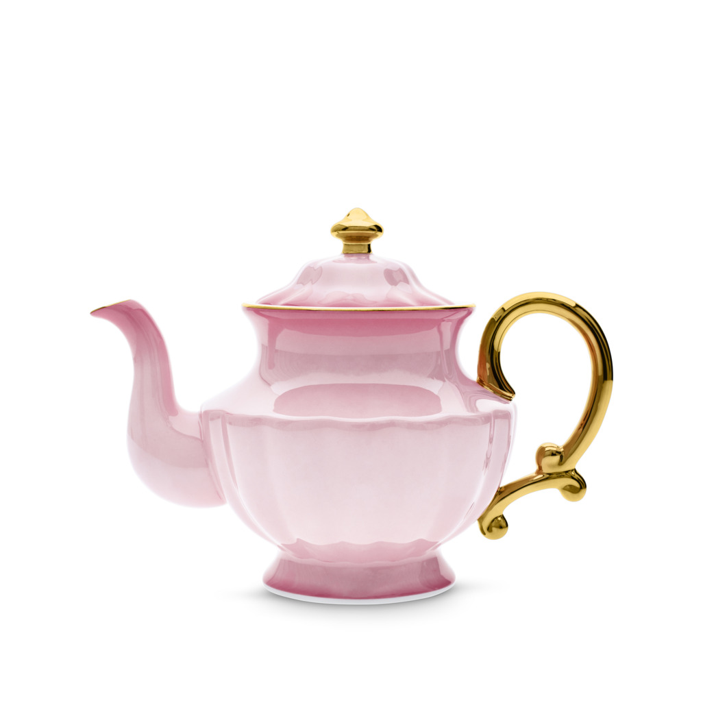 Ombre Opulence Tall Teapot Pink Teapots T2