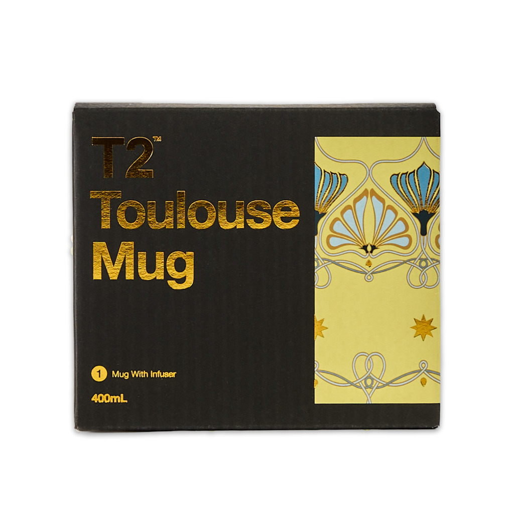 Boxed Toulouse Mug With Infuser Lemon image number 5