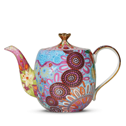 Brooke Sutton Teapot Medicine Leaves