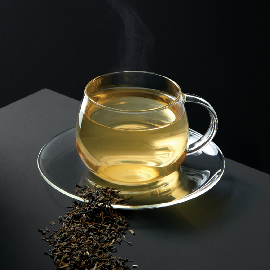green tea in a mug