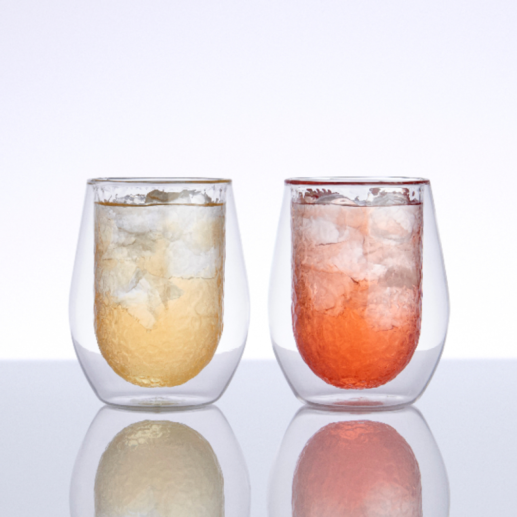 T2 cold brews in the glasses