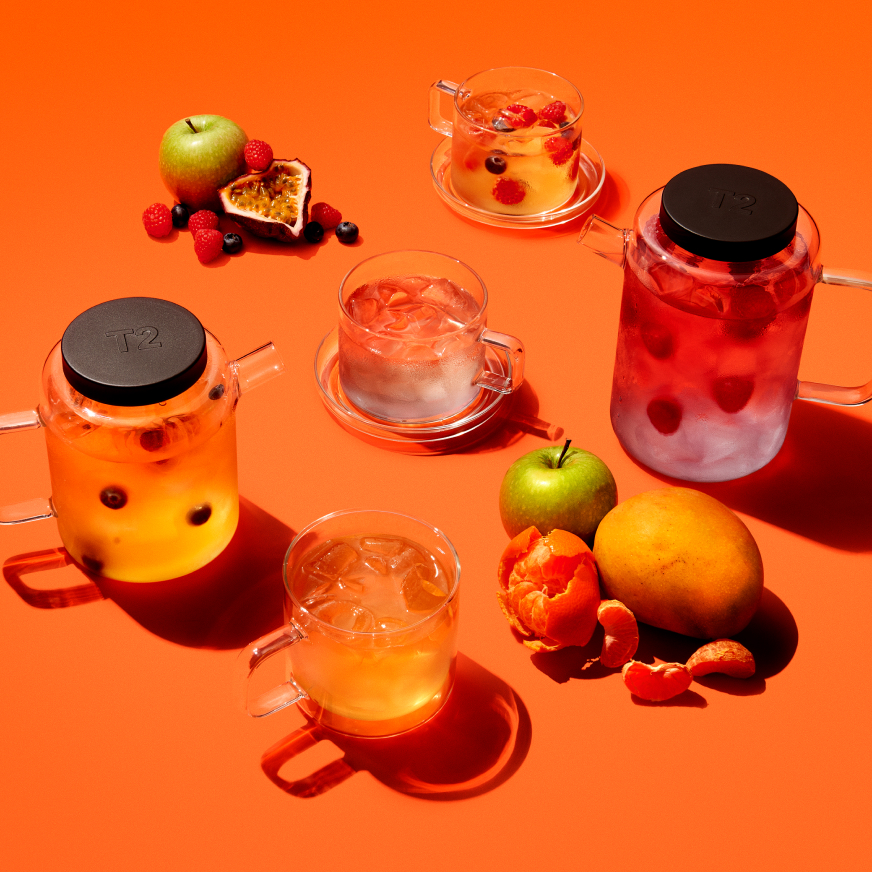 Iced tea in a Gigi teapot