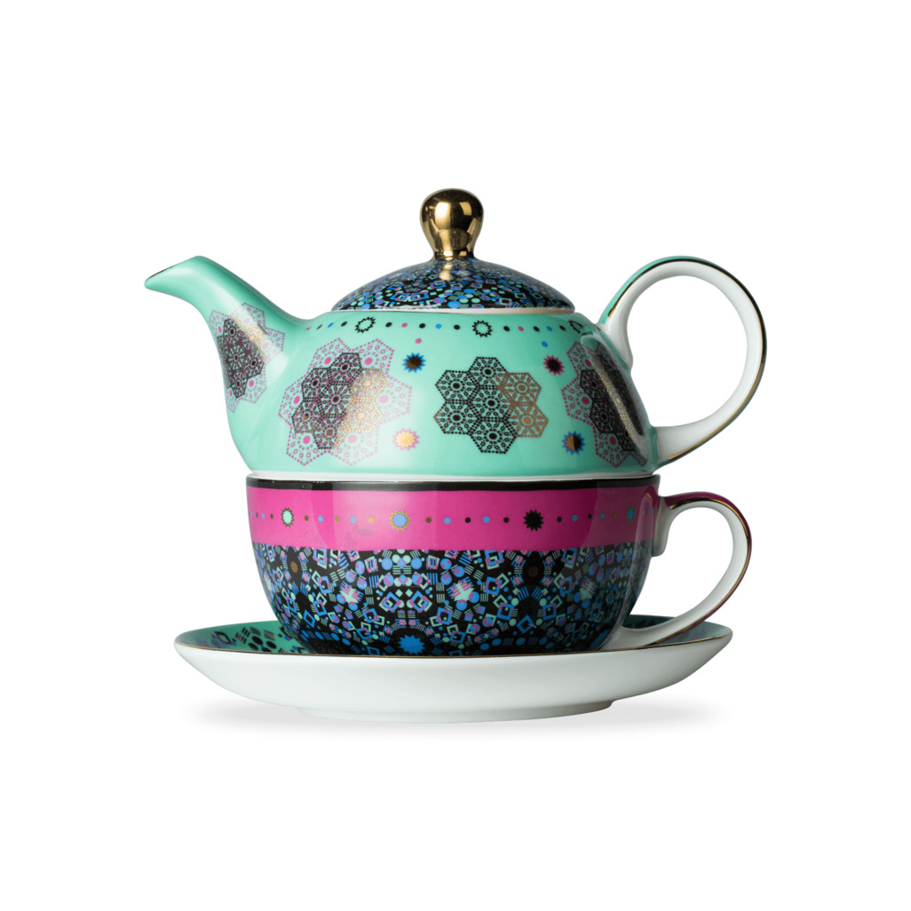 Moroccan Tealeidoscope Aqua Tea For One | T2