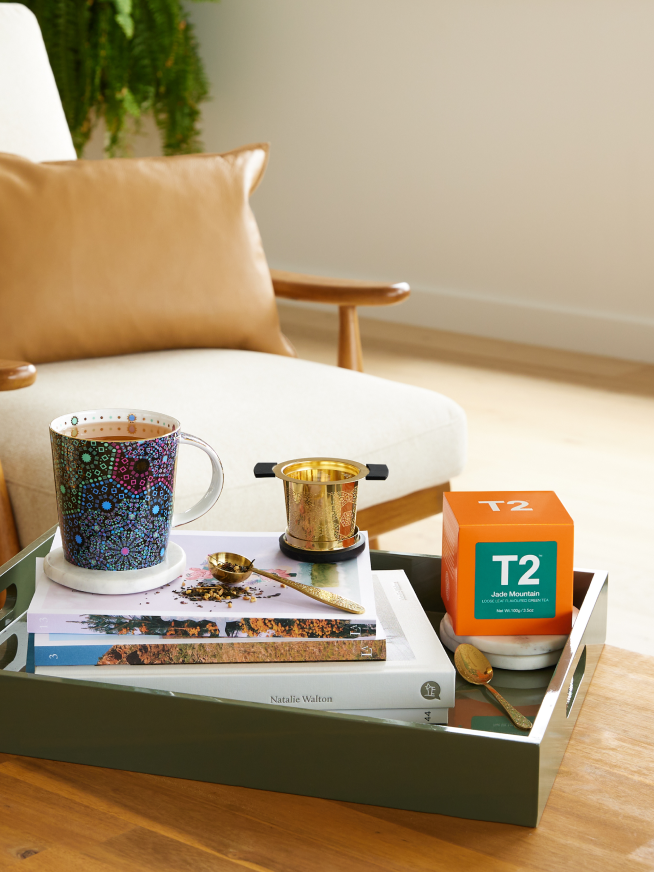 A cup of T2 Jade Mountain