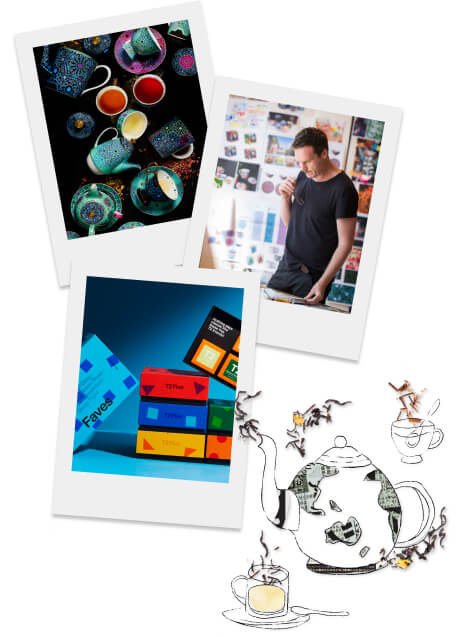 A man reviewing T2 product designs in a design studio