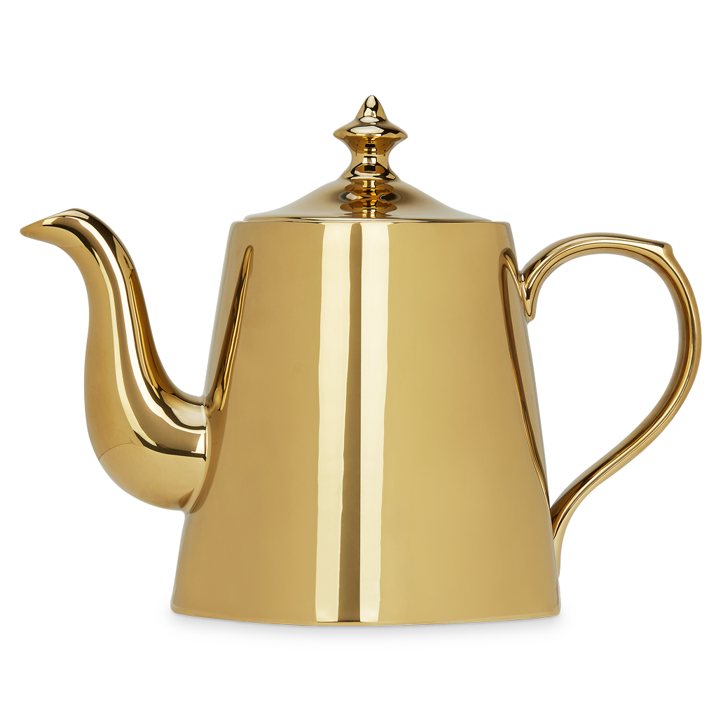 Onyx Gold Teapot