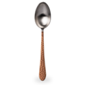 Hammered Teaspoon Rose Gold image number 0