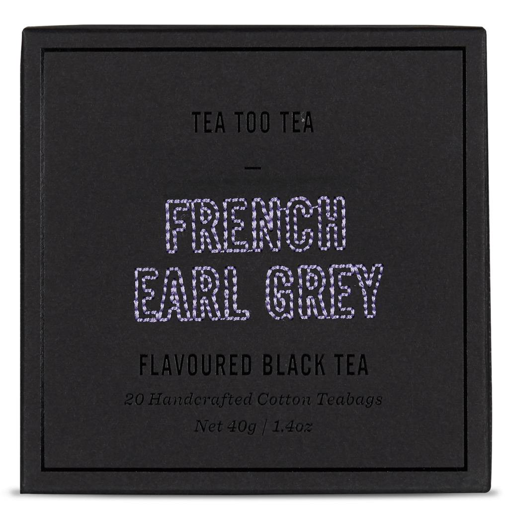 French Earl Grey - 20 Individually Wrapped Hand Crafted Tea Bags image number 0