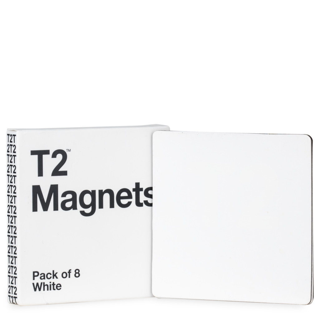 T2 Magnets White 8 Pack image number 2
