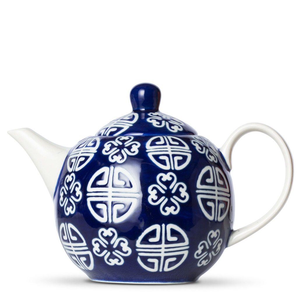 Twinkling Tiles Small Teapot Navy Teapots T2 Singapore