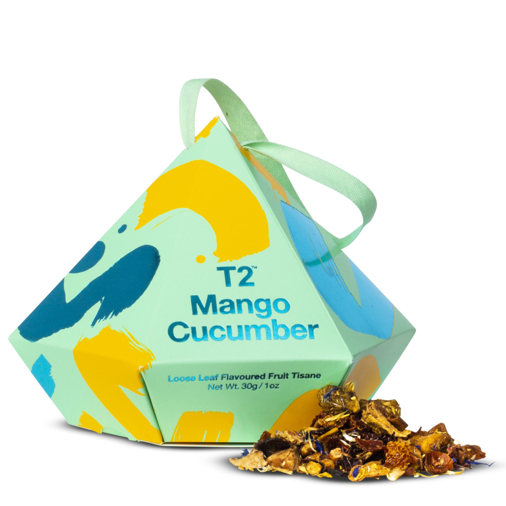 Mango Cucumber Loose Leaf Ornament image number 0