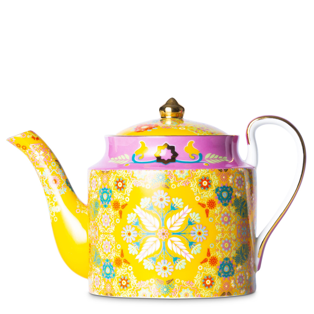 Portuguese Tiles Remix Small Teapot Marigold Teapots T2 NZ