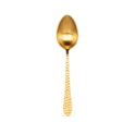Hammered Teaspoon All Gold image number 0