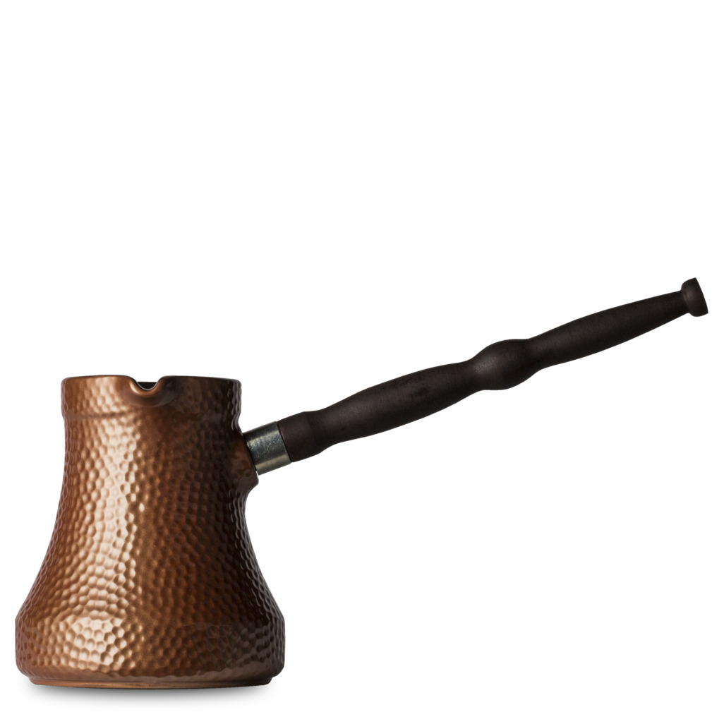 Ibrik Gold Chai Pot Hammered image number 0