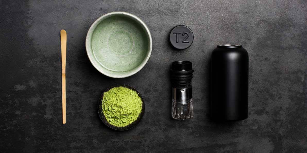Matcha powder and Matcha making accessories
