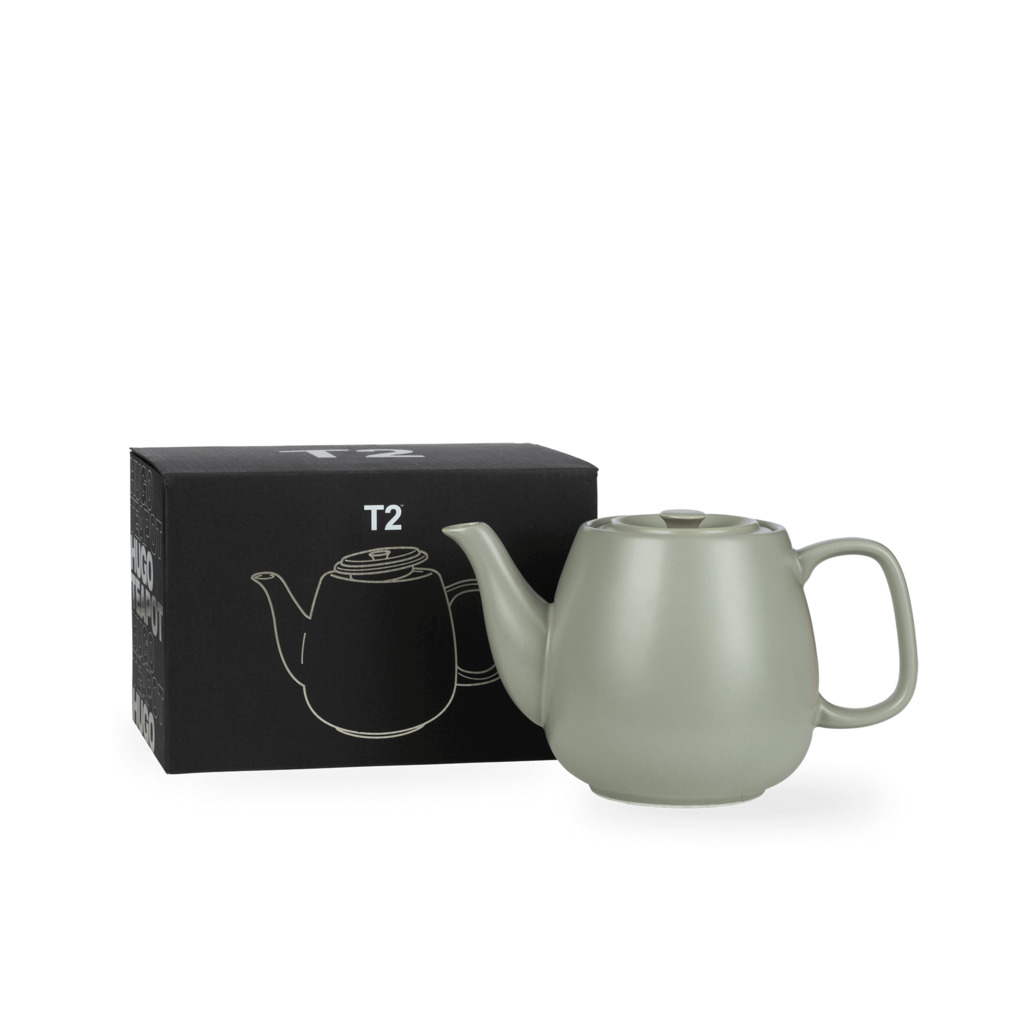 T2 Teaset Hugo Grey Teapot Medium Pack image number 0
