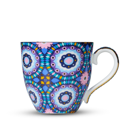 Euphoric Folk Pretty Mug Blue