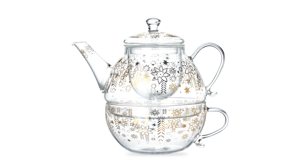 Petal Forest Star Glass Tea For One image number 0