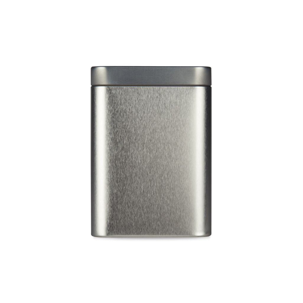 Square Tin Silver Medium Storage promo T2 Australia