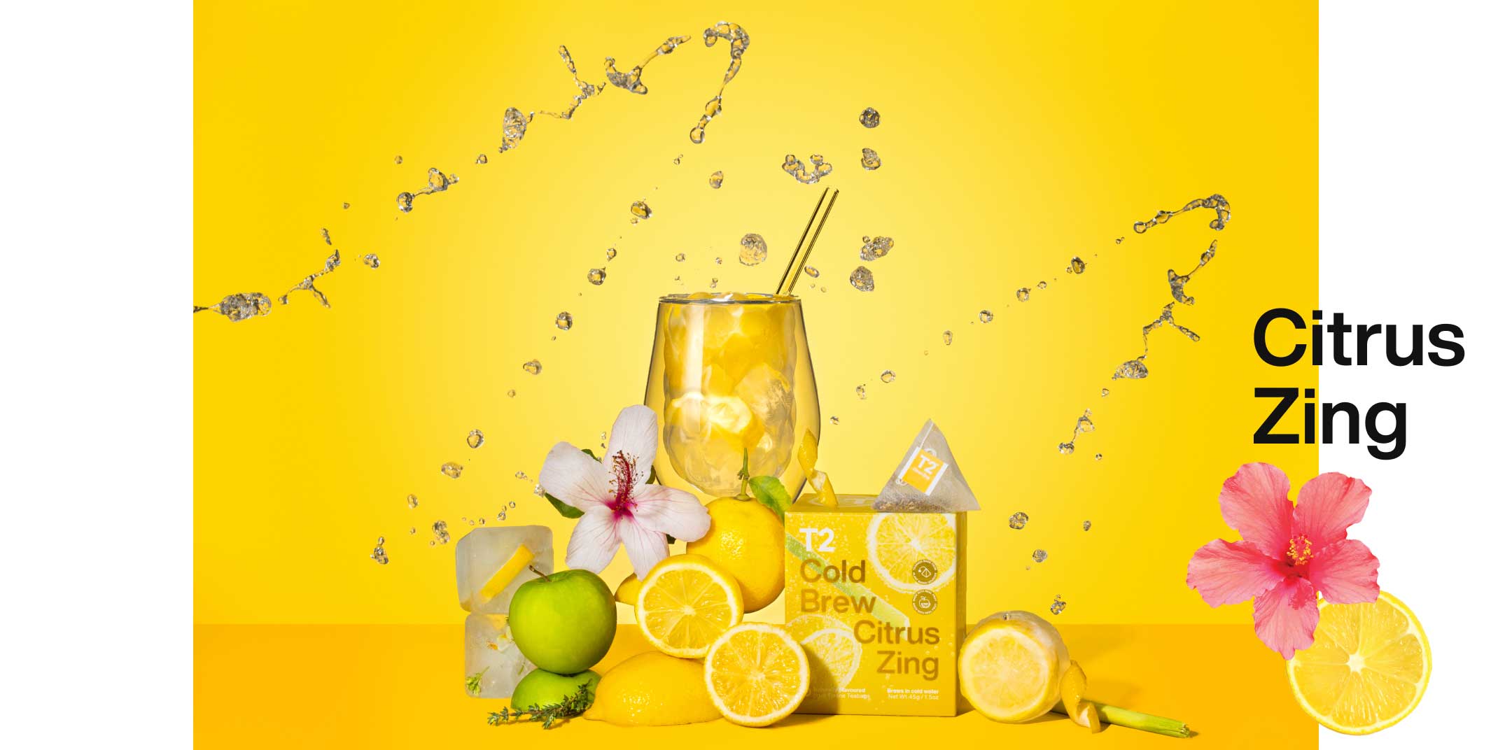 Citrus Zing in a box and brewed in a glass