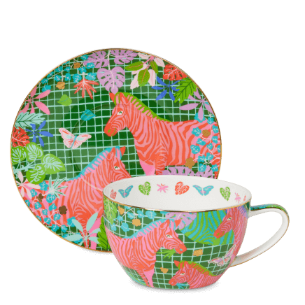 Natural Wonders Generous Cup & Saucer Land