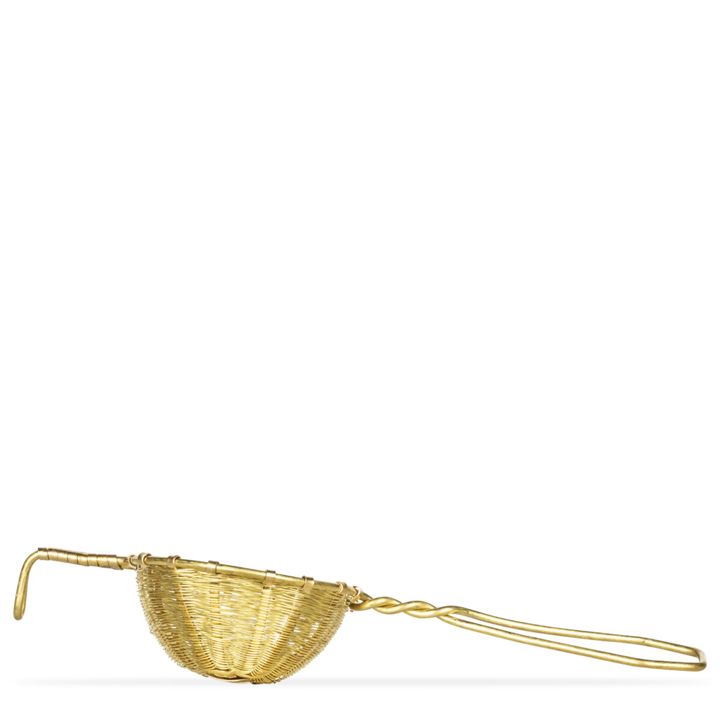 Traditional Woven Strainer Long Handle image number 1