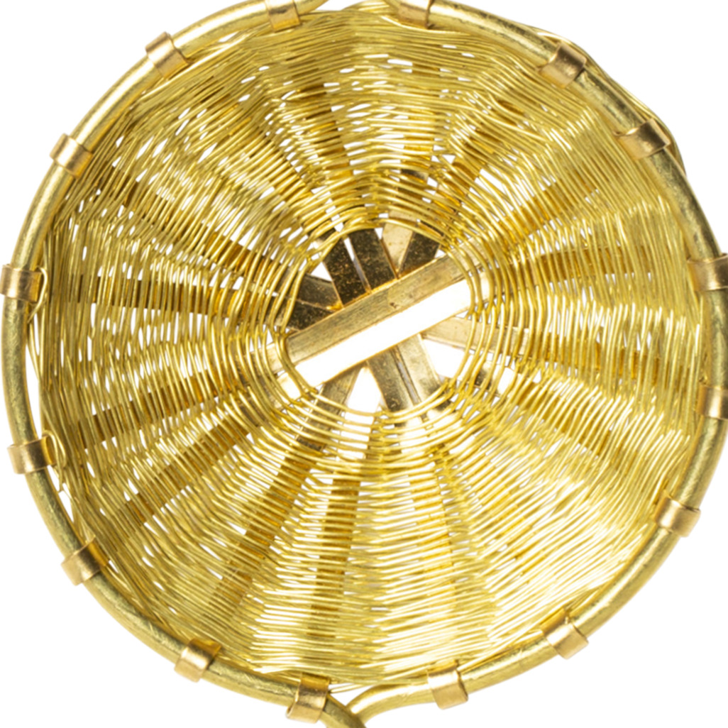 Traditional Woven Strainer Long Handle image number 2