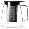 T2 Teaset Glass Tall Midnight Teapot image number 0