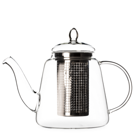 Classier Glassier Tall Glass Teapot