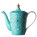 Moroccan Tealeidoscope Jewel Aqua Small Teapot image number 0