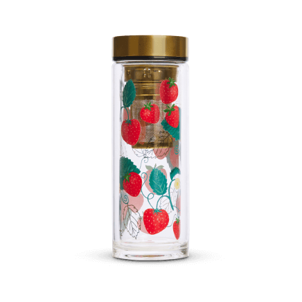 T2 Stainless Steel Flask Strawberry