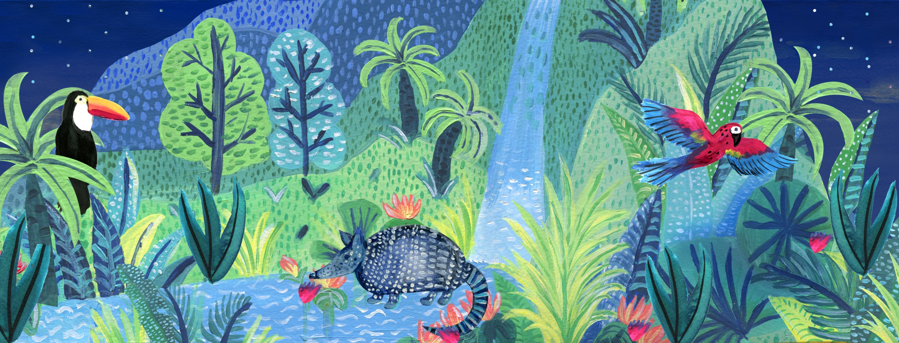 Tall Tales - The armadillo finds her tune