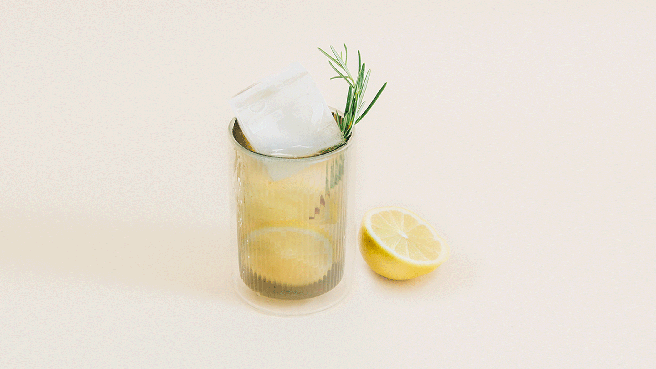 Rosemary & Lemon Iced Tea