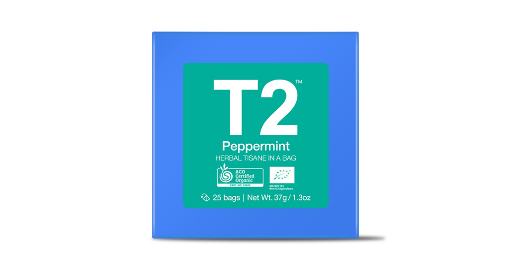 Organic Peppermint Teabag Gift Cube image number 0