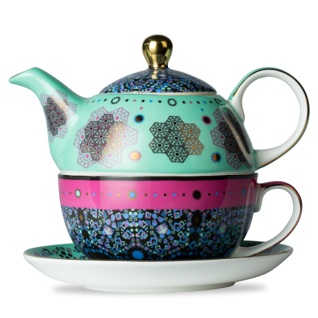 Moroccan Tealeidoscope Aqua Tea For One